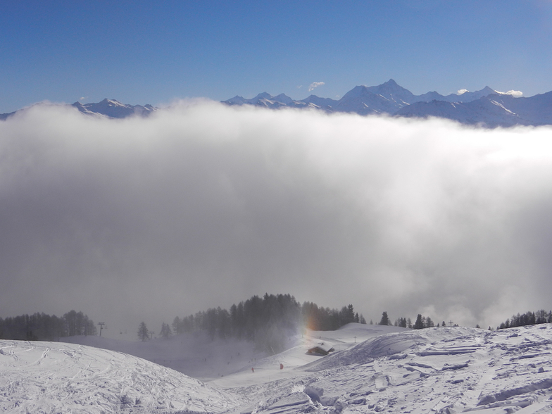 Sea of clouds, Anzère