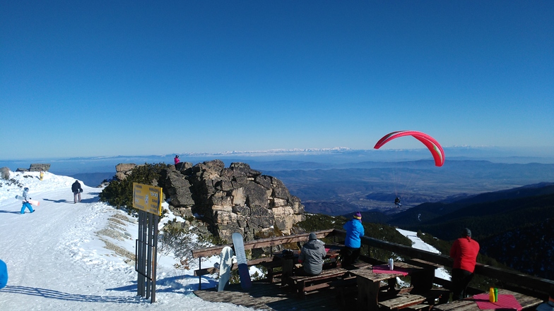 At Yastrebets peak, Borovets