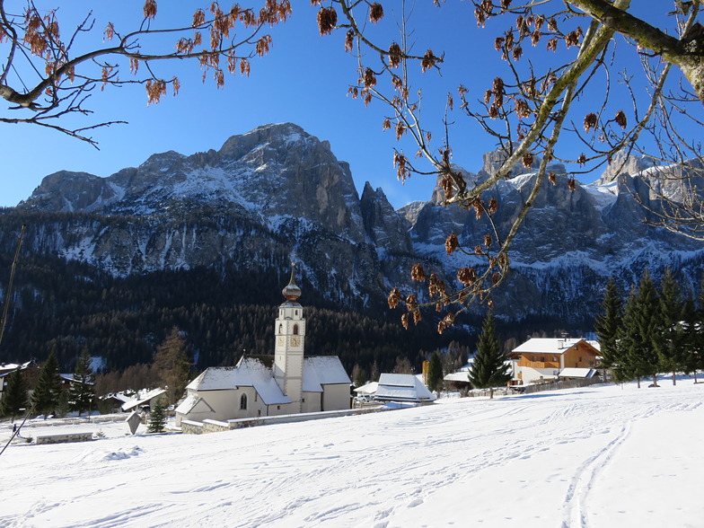 Colfosco church., Corvara (Alta Badia)