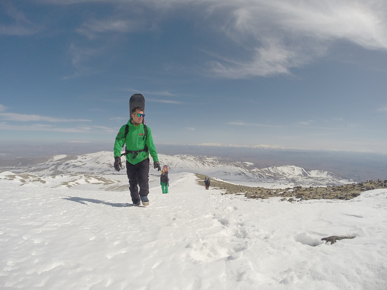 Backcountry Erciyes mountain, Erciyes Ski Resort