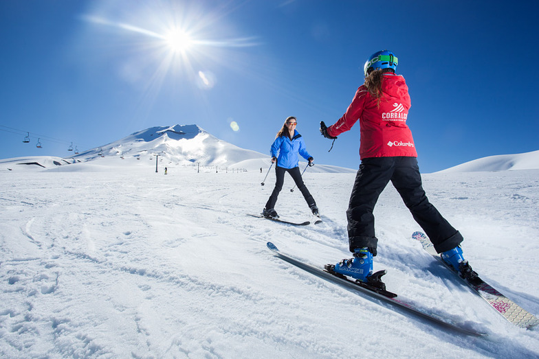 Learning to Ski in Corralco!