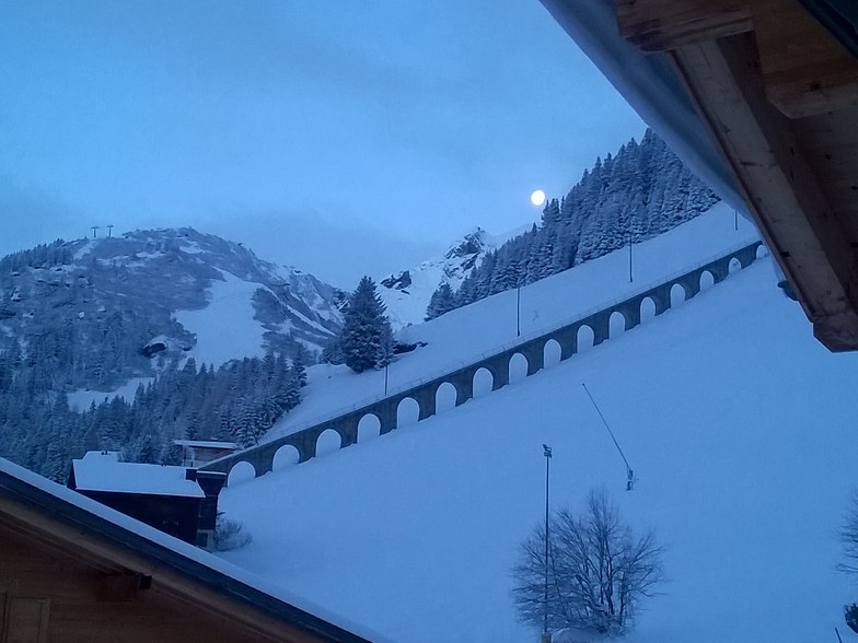 early morning in january 2017, Mürren