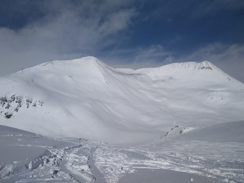 view to Sadzele, Gudauri