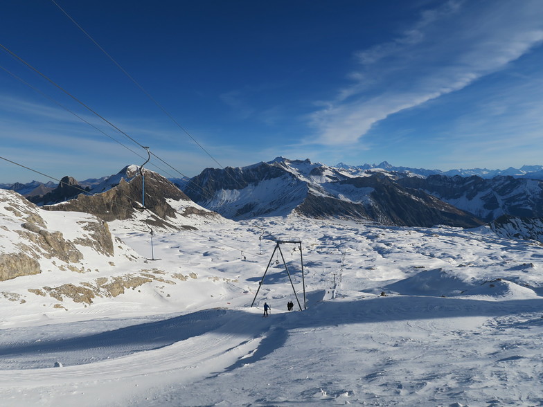 緩斜面オンリー！, Gstaad Glacier 3000