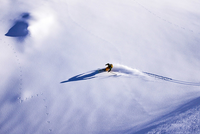 Skier in Rocarasso, Roccaraso