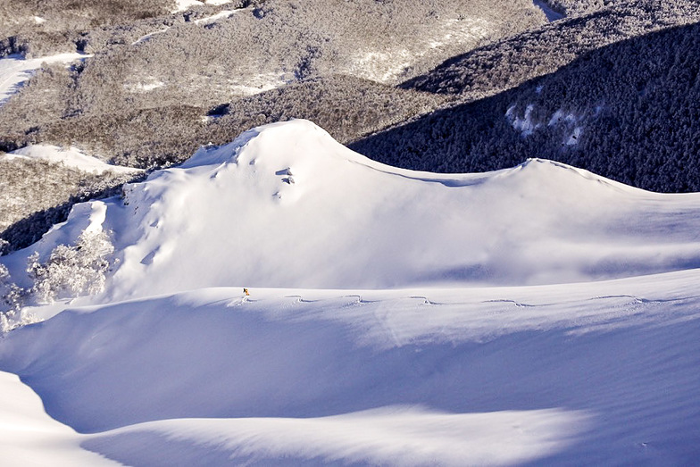 Fresh tracks in Italian Ski Resort, Roccaraso