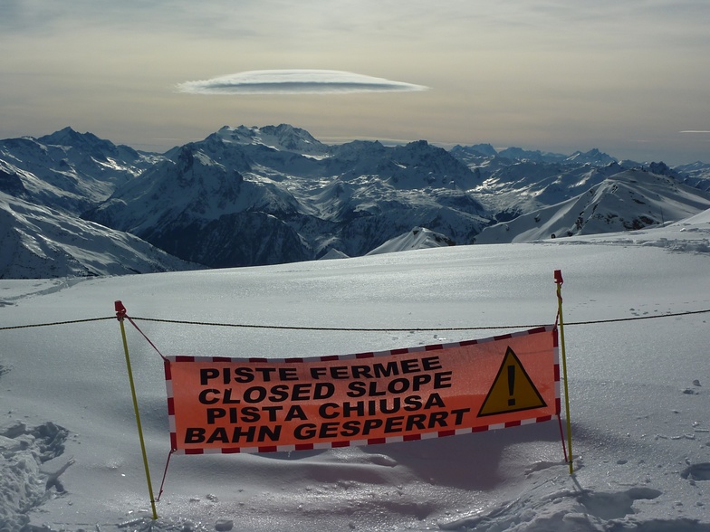 When aliens attack, La Plagne