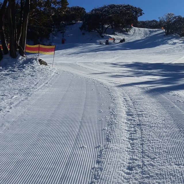 groomed, Mount Baw Baw