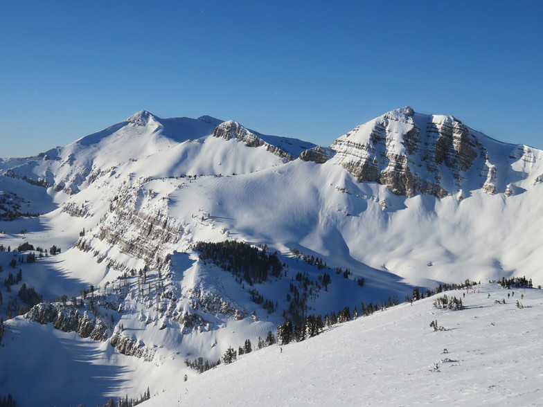 Cody Peak from Rendez-vous Bowl, Jackson Hole