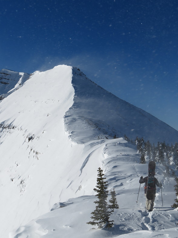 Bootpaking to Cody Peak, Jackson Hole