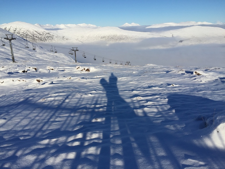 Early season view, Glencoe Scotland, Glencoe Mountain Resort