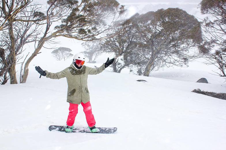 Still snowing in Perisher