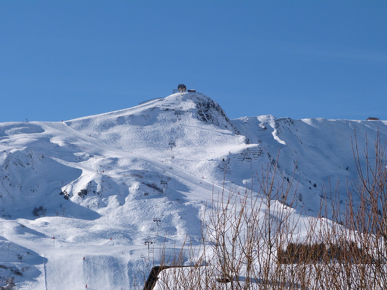 Pistes remarquablement bien  préparées aux Sybelles, La Toussuire (Les Sybelles)