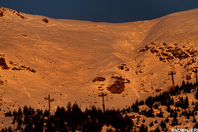 The sunset snake, Brezovica