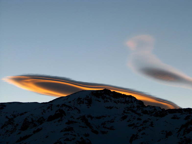 Duck cloud, Valle Nevado