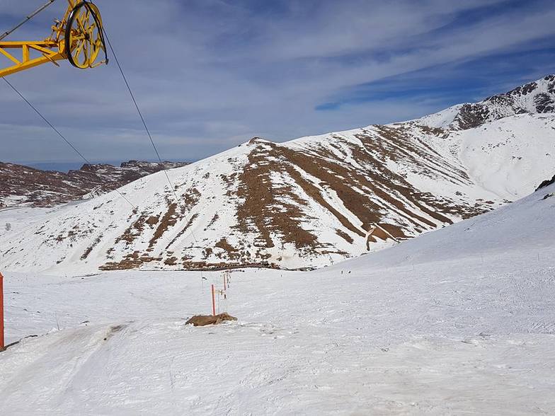 Top of drag lift, Oukaïmeden