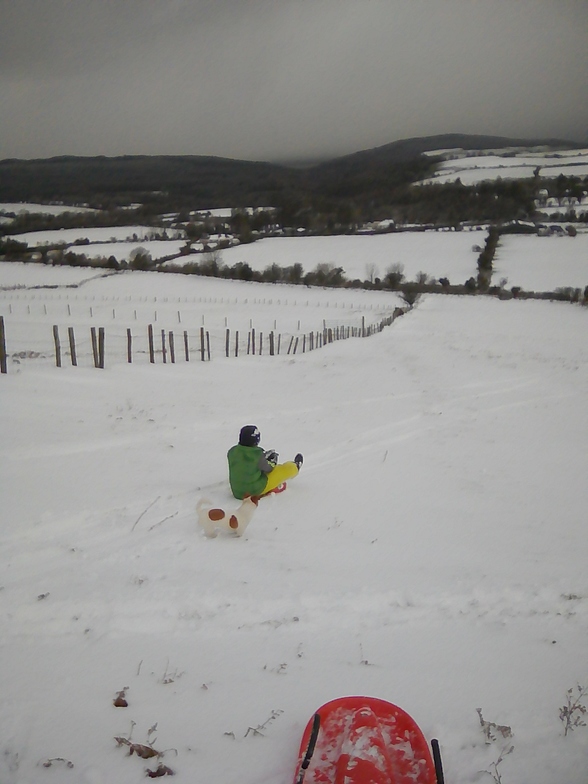 Beginner slope Knocksheegowna., Knockanaffrin (Comeragh Mts)