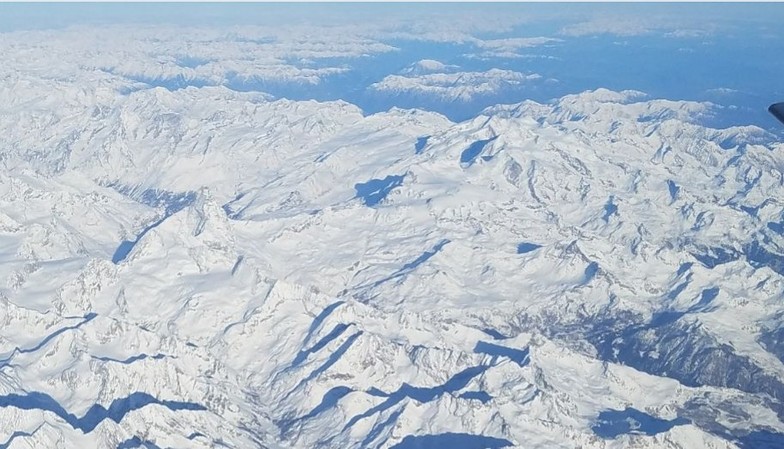 Dall'alto, Breuil-Cervinia Valtournenche