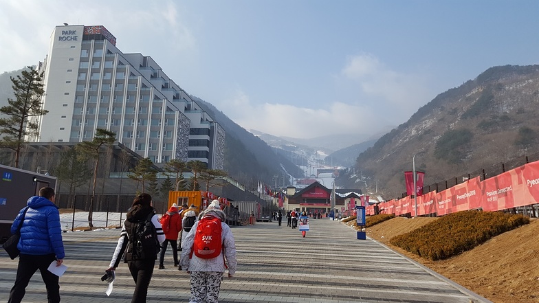 2018 PyeongChang Olympic, PyeongChang-Jeongseon Alpine Centre