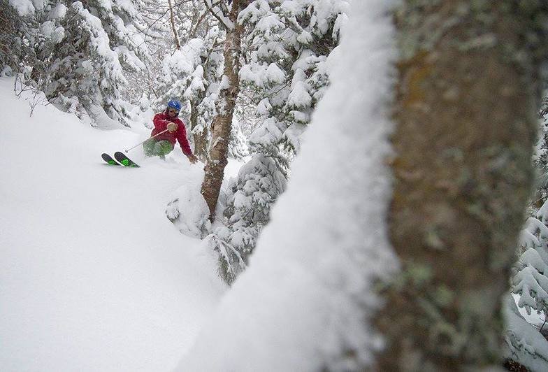 86cm at Mad River Glen in the last few days.