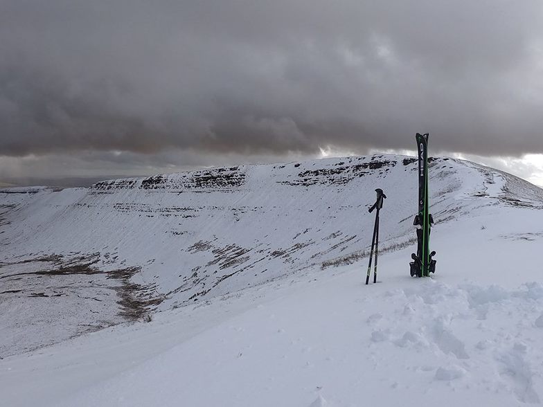 March snow in the Brecon Beacons, Pen-y-Fan