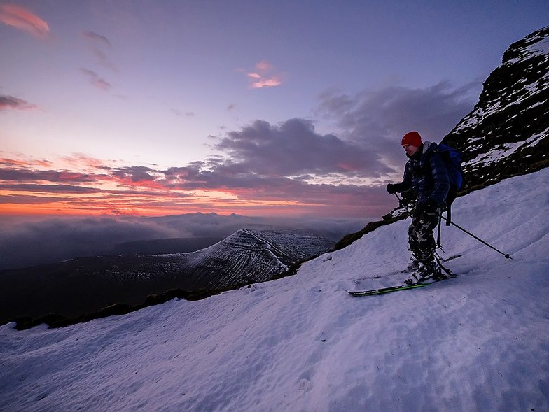 April sunrise on Pen y Fan, Pen-y-Fan