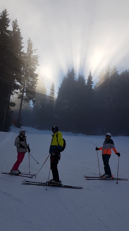 Fog lifting at last!, Samoens