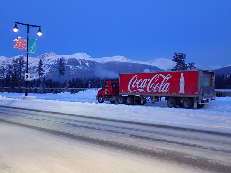 Anyone for a cold Coke!, Marmot Basin