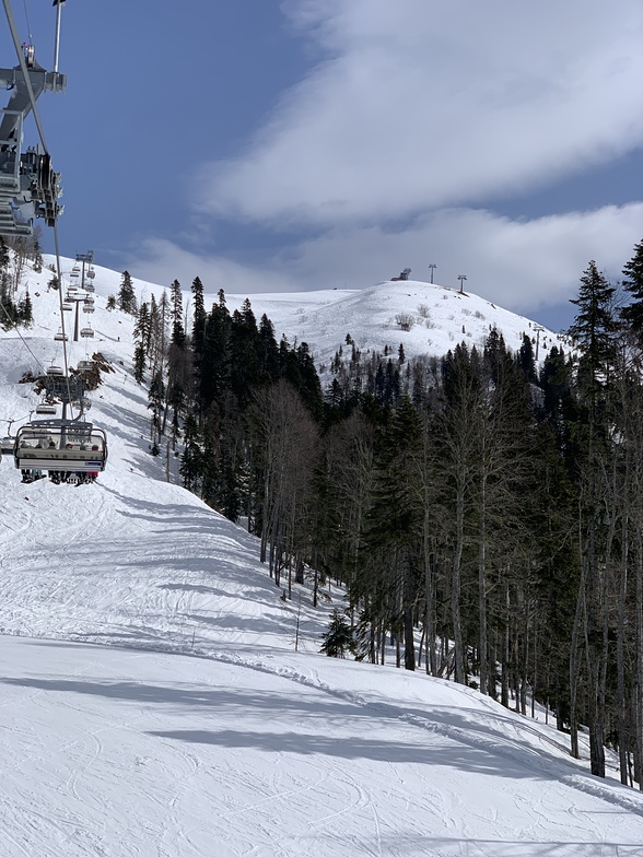 Lift at the base of storozhka, Rosa Khutor