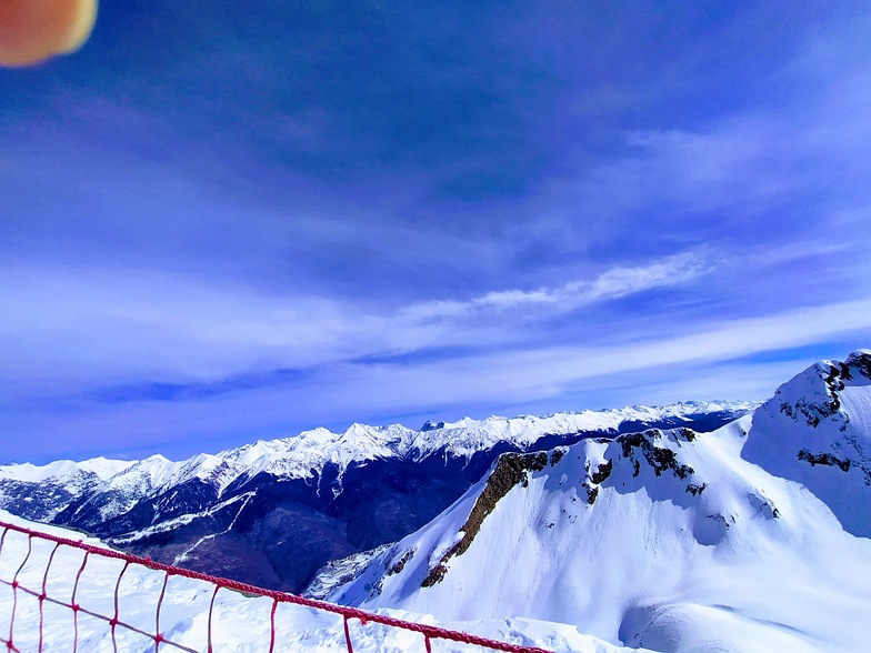 The view from the top, Krasnaya Polyana Resort