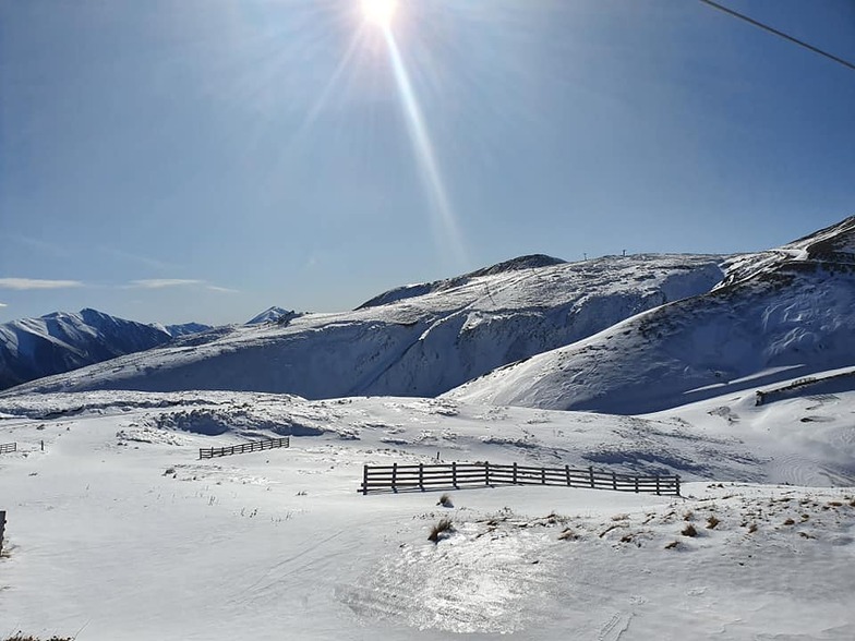 20cm of fresh snow, Mount Lyford