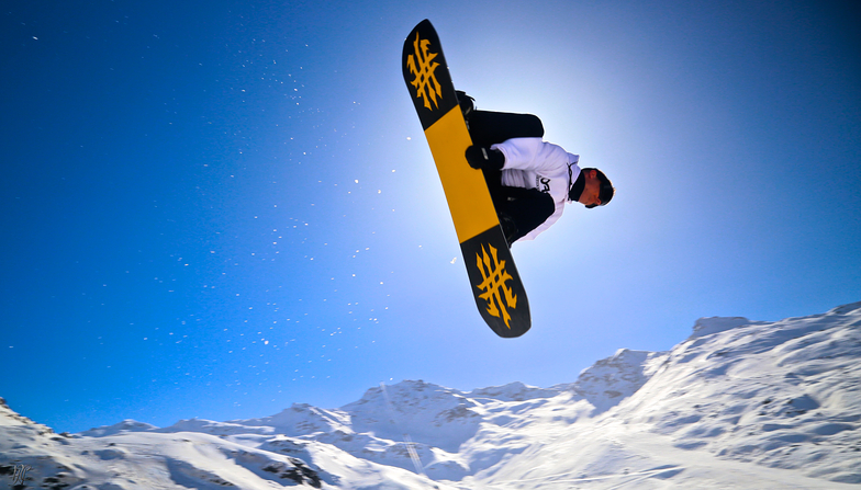 Flying in the sky, Val Thorens