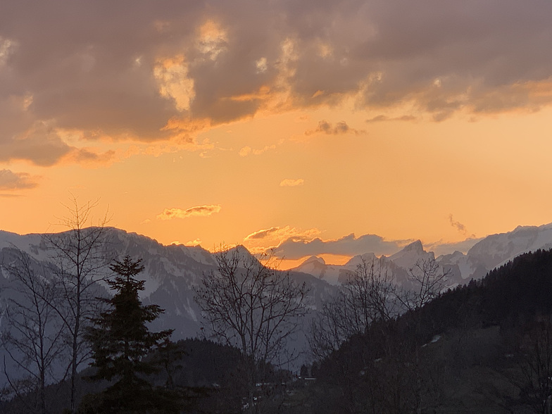 Sunset, Villars