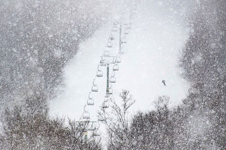 quiet lift, Jay Peak