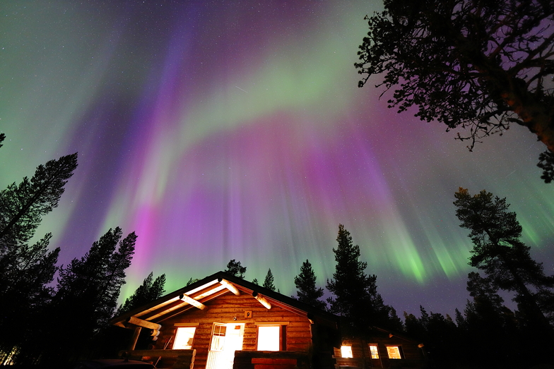 Arctic Log cabins  Aurora, Saariselka