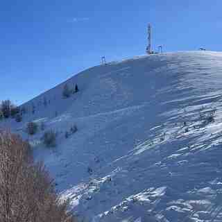 One of the ungroomed pistes, Mavrovo-Zare Lazarevski