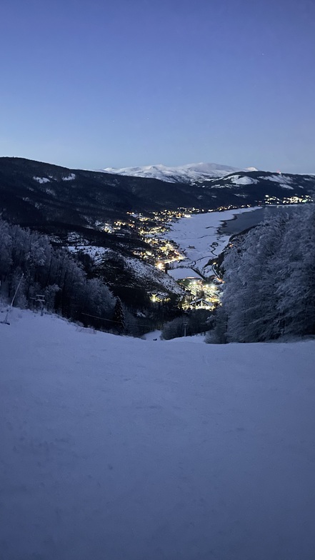 Mavrovo at night, Mavrovo-Zare Lazarevski