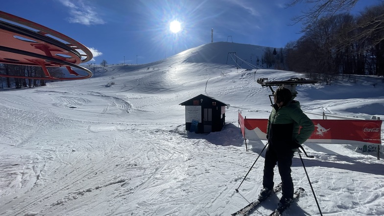 Korja - single seater chairlift - top point, Mavrovo-Zare Lazarevski