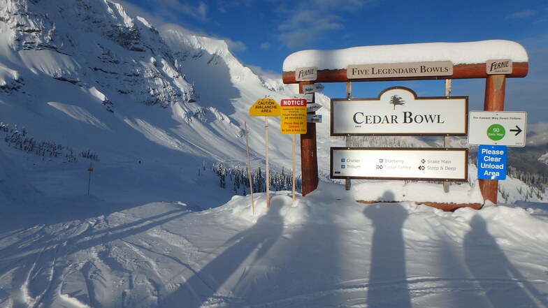 Cedar Bowl, Fernie