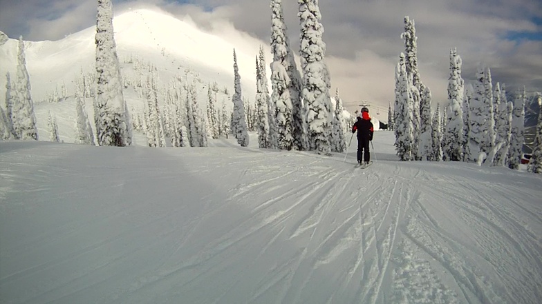 A view of Polar Peak, Fernie