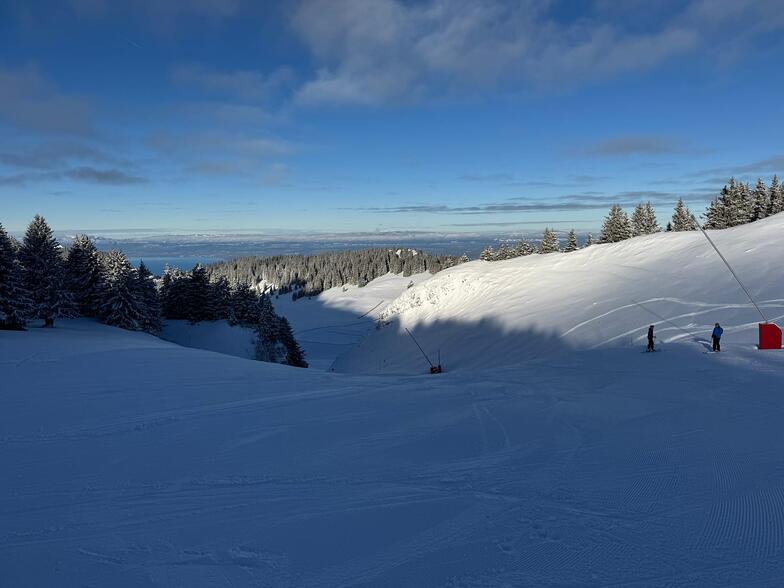 No Ski area matches Thollon for views, Thollon les Mémises