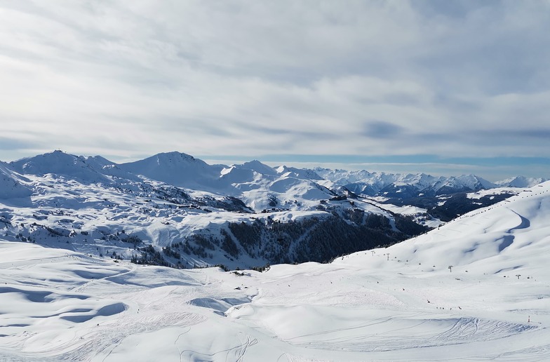 La Plagne - perfect ski day