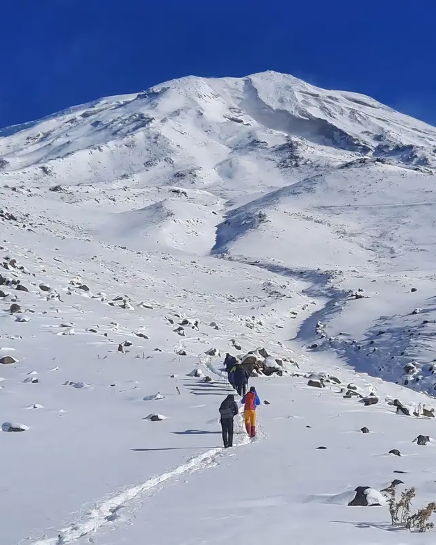 Mount Ararat Winter, Ağrı Dağı or Mount Ararat