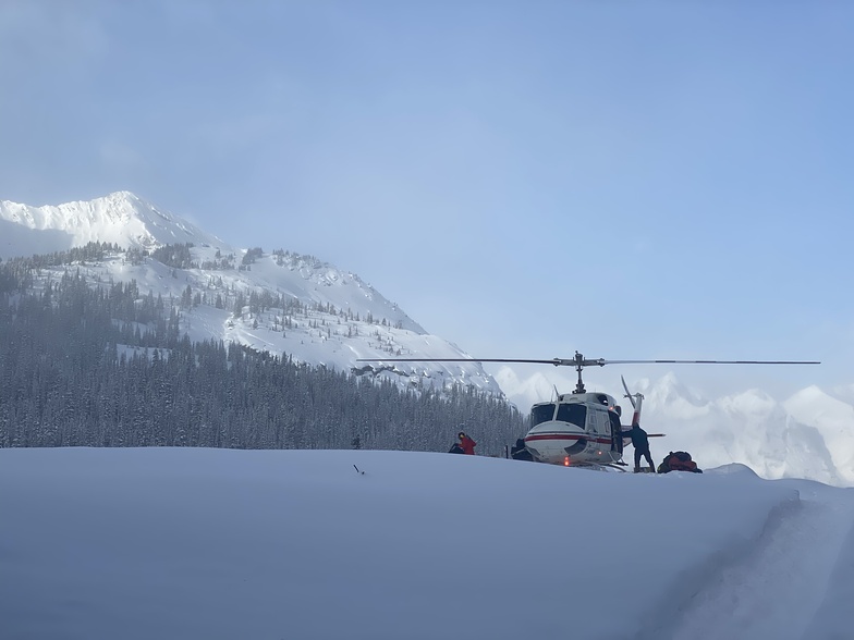 transport to lodge from Golden, Mistaya Lodge