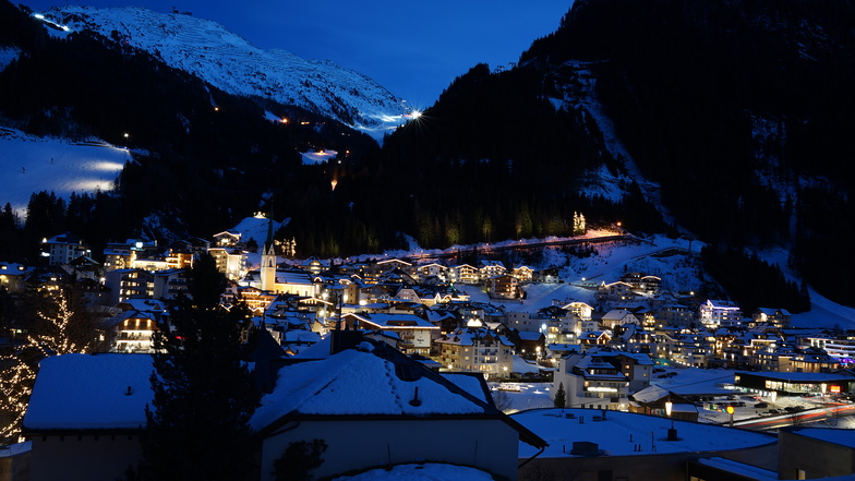 Ischgl  by night