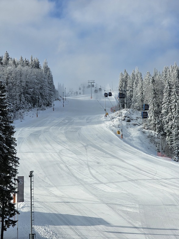 View from Galeria apartments, Jahorina