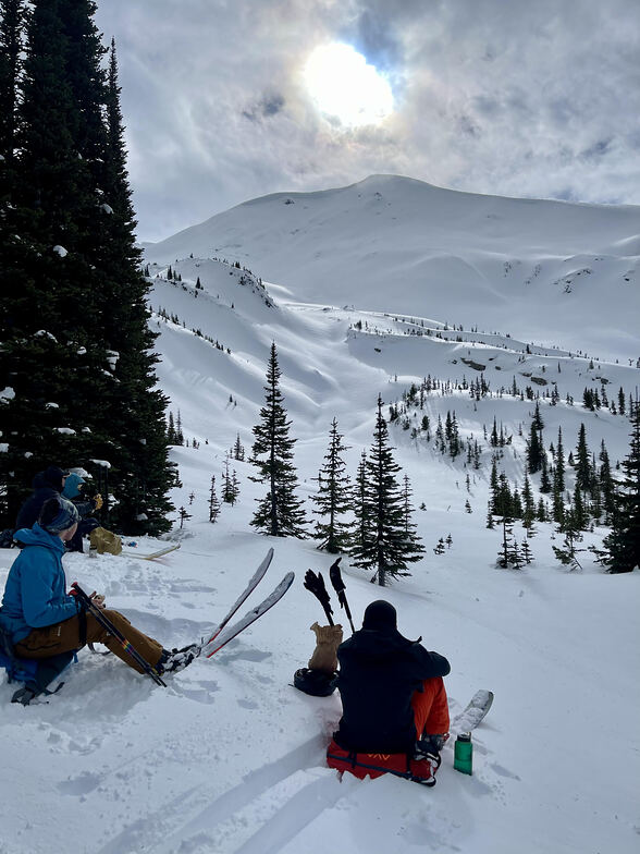 lovely lunch spot, Purcell Mountain Lodge