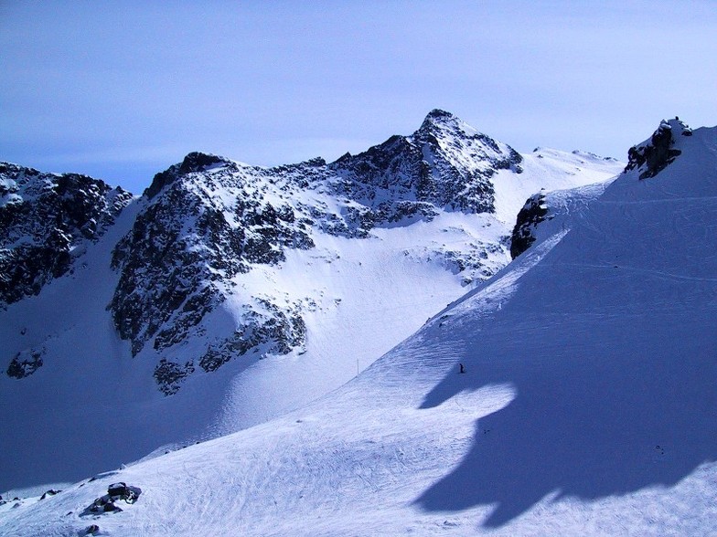 Top of Spanky's Ladder, Blackcomb, BC, Whistler Blackcomb