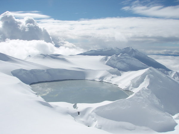 Crater Lake, Mt Ruapehu, Turoa