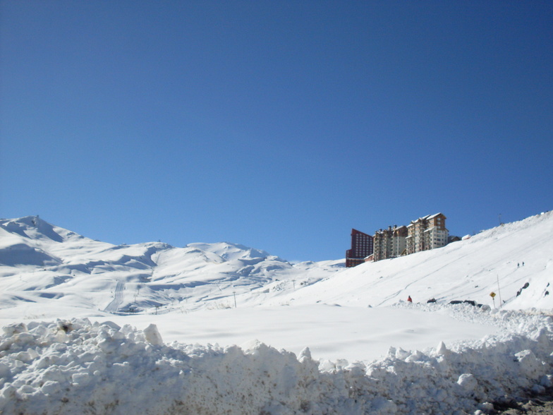 Valle Nevado on 30/May/2010